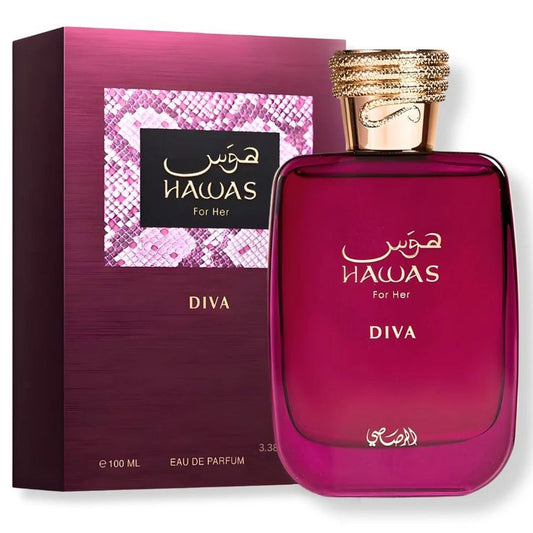 Rasasi Hawas Diva for Her Eau de Parfum 100ml